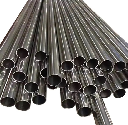 Geweld roestvrij staal buizen 0,5-200 mm Dikte Poetsoppervlak JIS AISI ASTM BS Koud tekenen Ss201 301 304