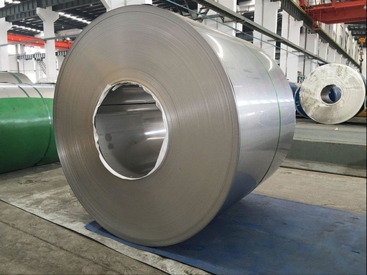 JIS AISI ASTM 202 201 304 roestvrij staal spoel warm gewalst / koud gewalst voor de industrie
