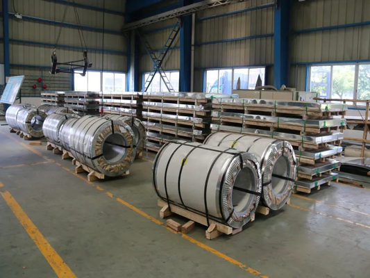 Roestvrijstalen spoel ASTM 304 321H 347 Koudgewalst 1 mm 1,2 mm Dikte 1000 mm 1219 mm Breedte BA/2B Oppervlak